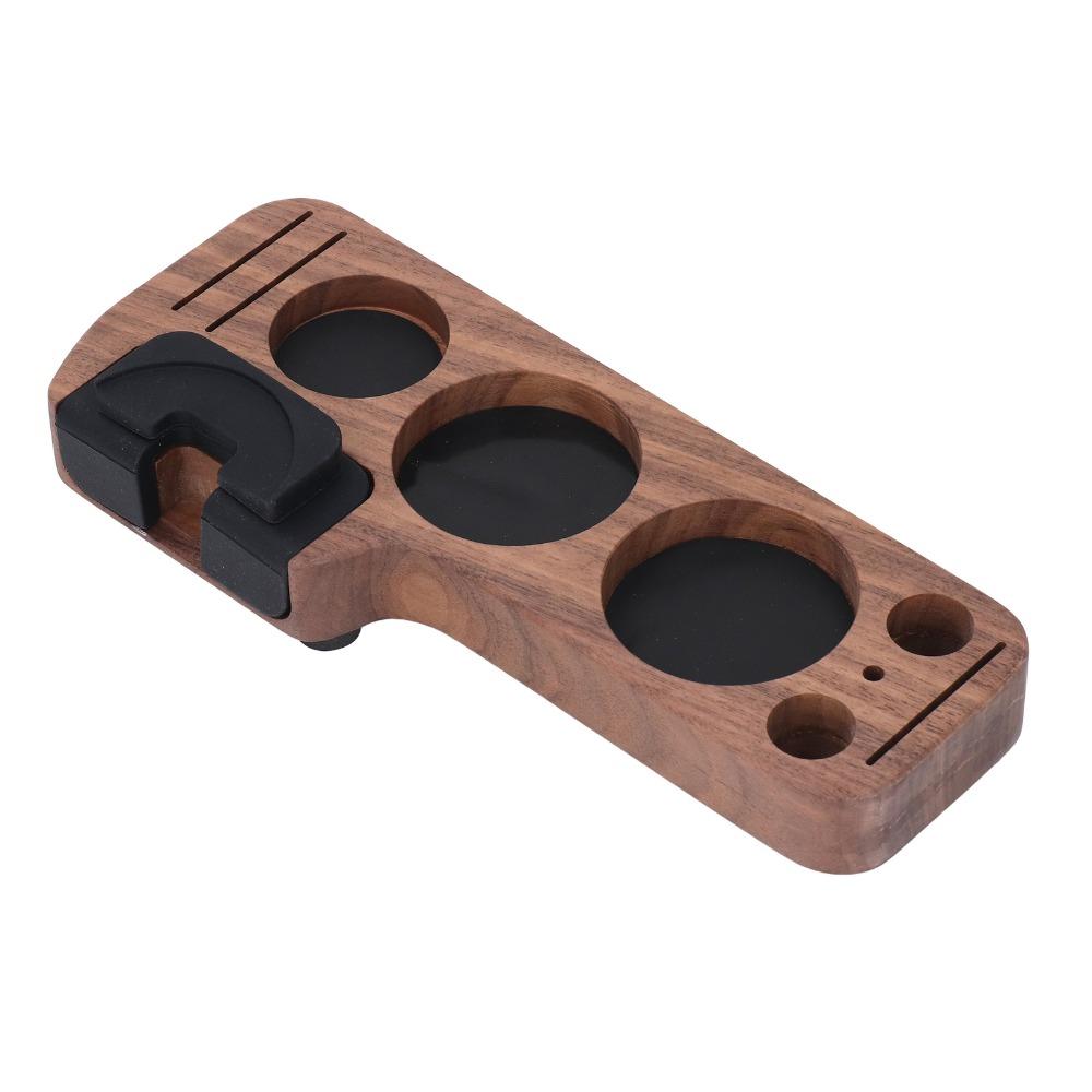 51mm 54mm 58mm Tamper Station Base Compact Design Portafilter Stand Base Barista Use
