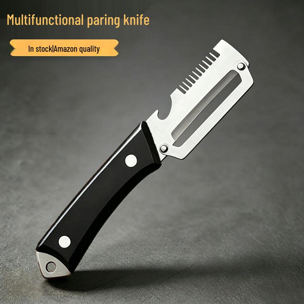 All-Steel 3-in-1 Peeler, Slicer & Grater Tool
