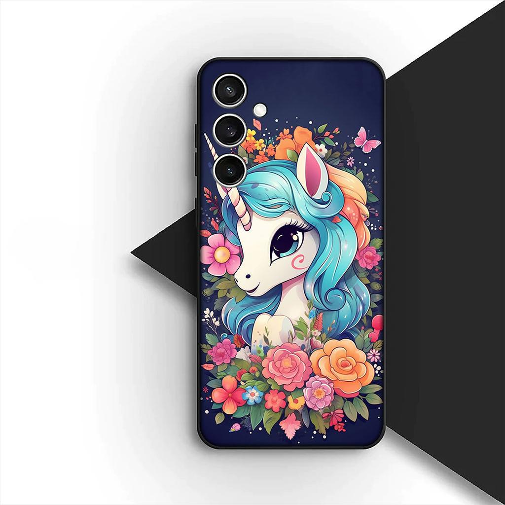 Protective Cover for Motorola Moto Edge 70 60 Fusion NEO Pro G56 G96 G04 G05 20 G Stylus Casing Phone Case Unicorn Cartoon