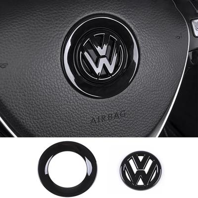 2026 Горячие Для VW VOLKSWAGEN Салон Автомобиля Руль Эмблема Значок Наклейки Аксессуары Для Volkswagen GTI R-Line R Polo T5 Gol