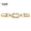 Clothing Embellishment Accessories Retro Knotted Sweater Clip for Women, Cardigan Dress Waist Cincher Clip, Cloak Shawl Pant Tightener Clothes