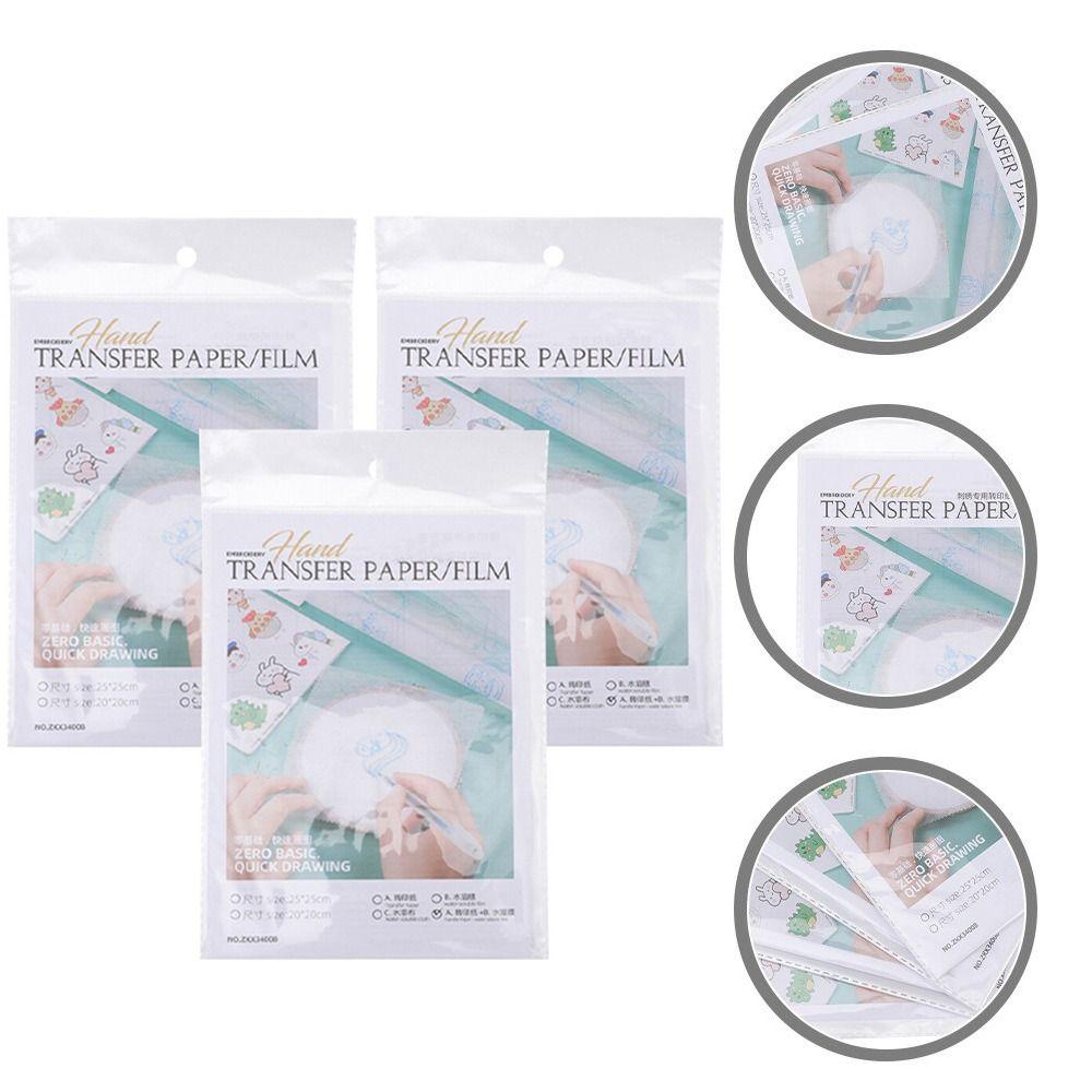 Ручная вышивка, ремесла, переводная бумага для вышивки, сделай сам, копия узора, калька, швейная бумага для любителей