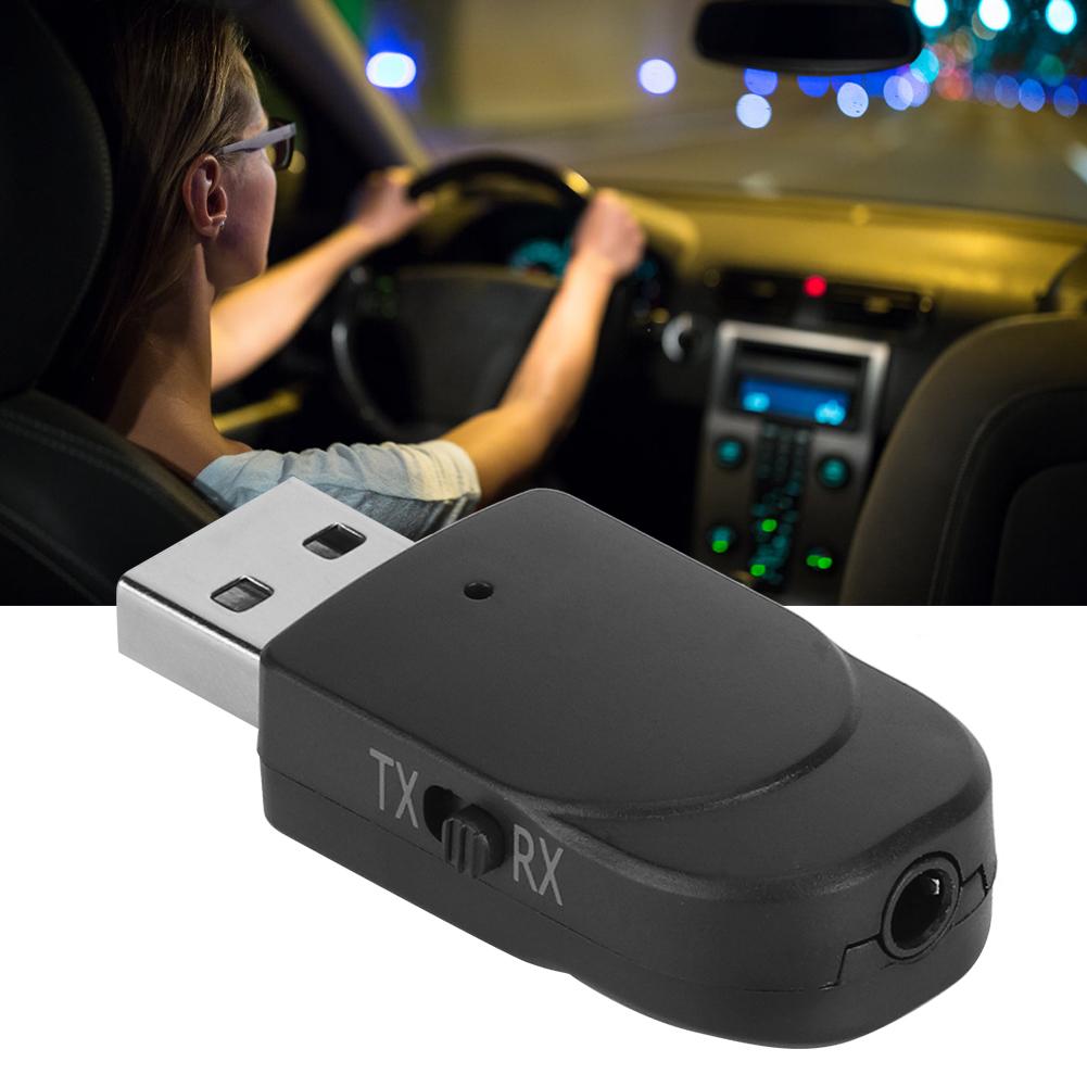 Bluetooth Аудио Приемник Передатчик 2 в 1 USB Стерео Музыкальный Беспроводной Адаптер для Автомобиля Телевизора Компьютера
