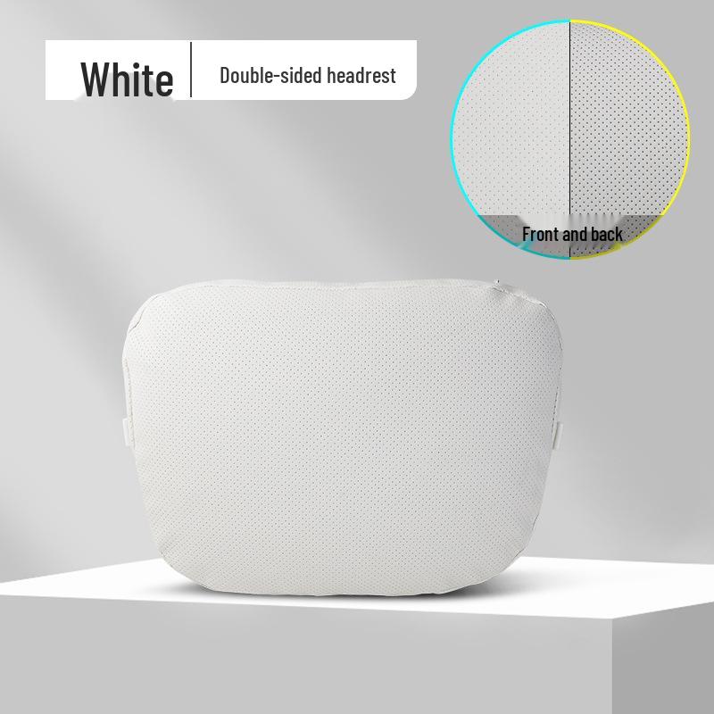 Reversible Dual-Use Memory Foam Neck Pillow for Tesla, Mercedes-Benz, BMW, Li Auto, and XPeng