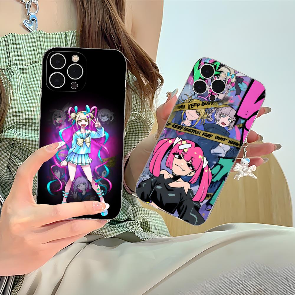 Gang of Stupid Girls Phone Case for iPhone 16 15 14 13 12 11 X XR XS 8 6 Pro Max Plus Mini Clear Colour Protective Pretty Cover
