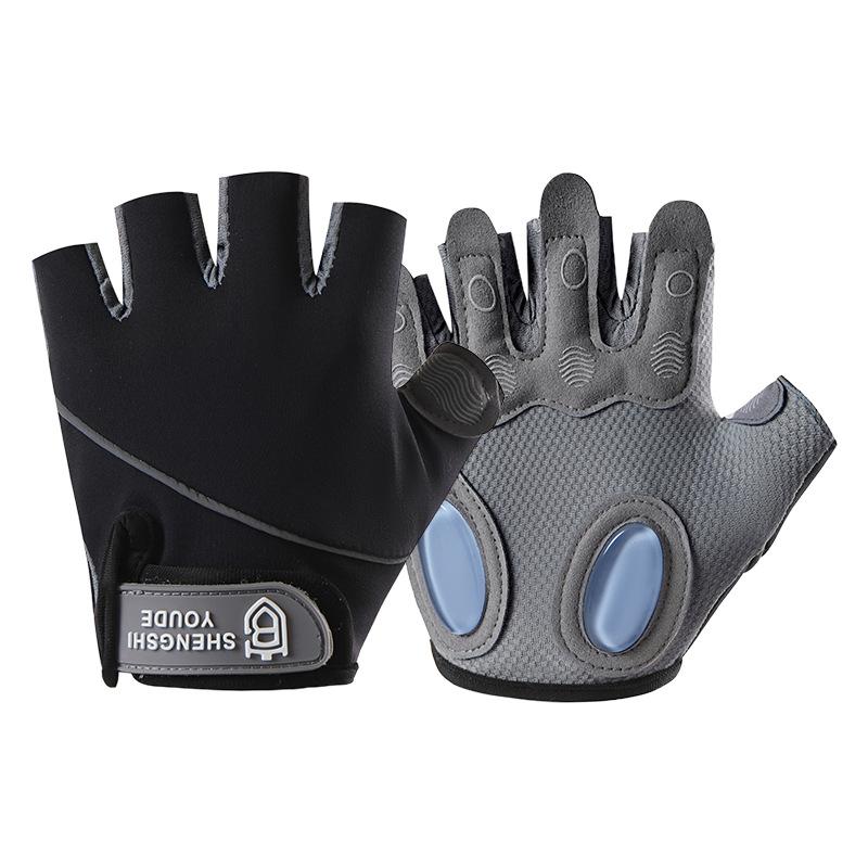 Фитнес-перчатки для женщин, для занятий спортом на открытом воздухе, велоспорта, подтягиваний на перекладине, тренировок на турнике, йоги, нескользящие велосипедные перчатки