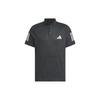 Ray Striped Logo Pullover Polo Shirt Men Polo Shirts Carbon IN6600