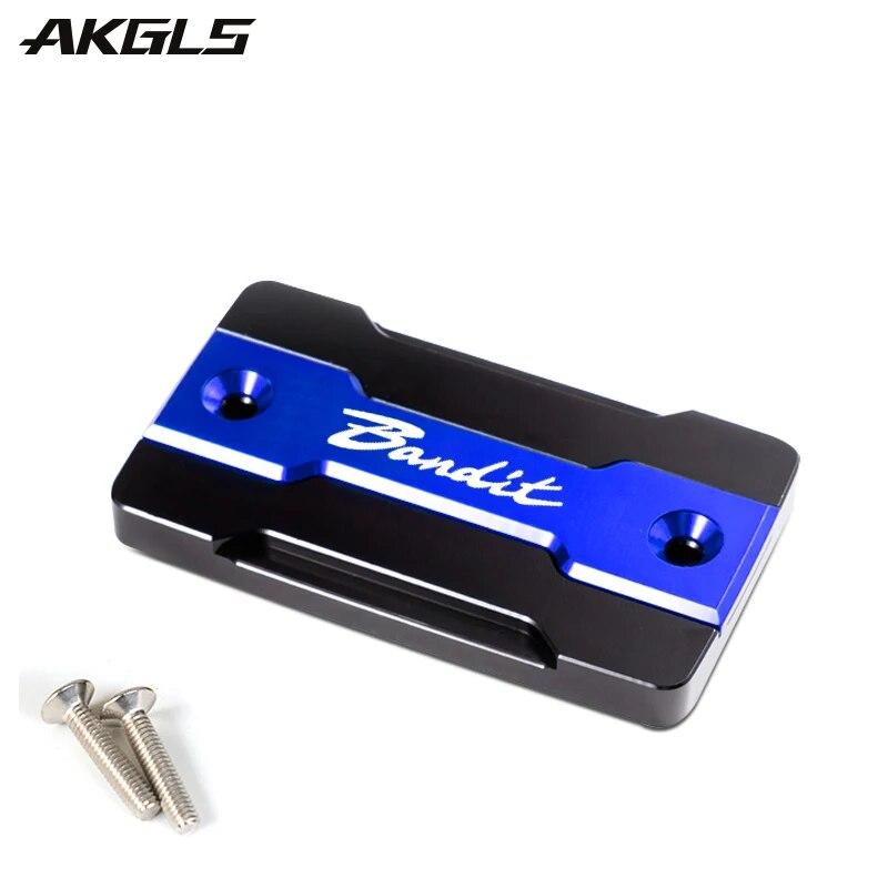 Крышка главного цилиндра с логотипом Bandit подходит для SUZUKI BANDIT S 650 S650 1250/1250S, крышка переднего бачка тормозной жидкости мотоцикла