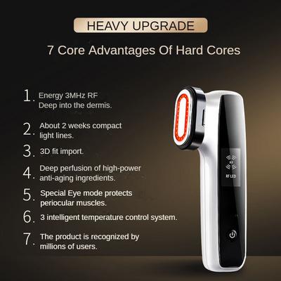 Прибор для лифтинга и подтяжки лица Домашний фотонный прибор для омоложения кожи EMS микротоковый радиочастотный прибор 203 * 90 * 60 мм