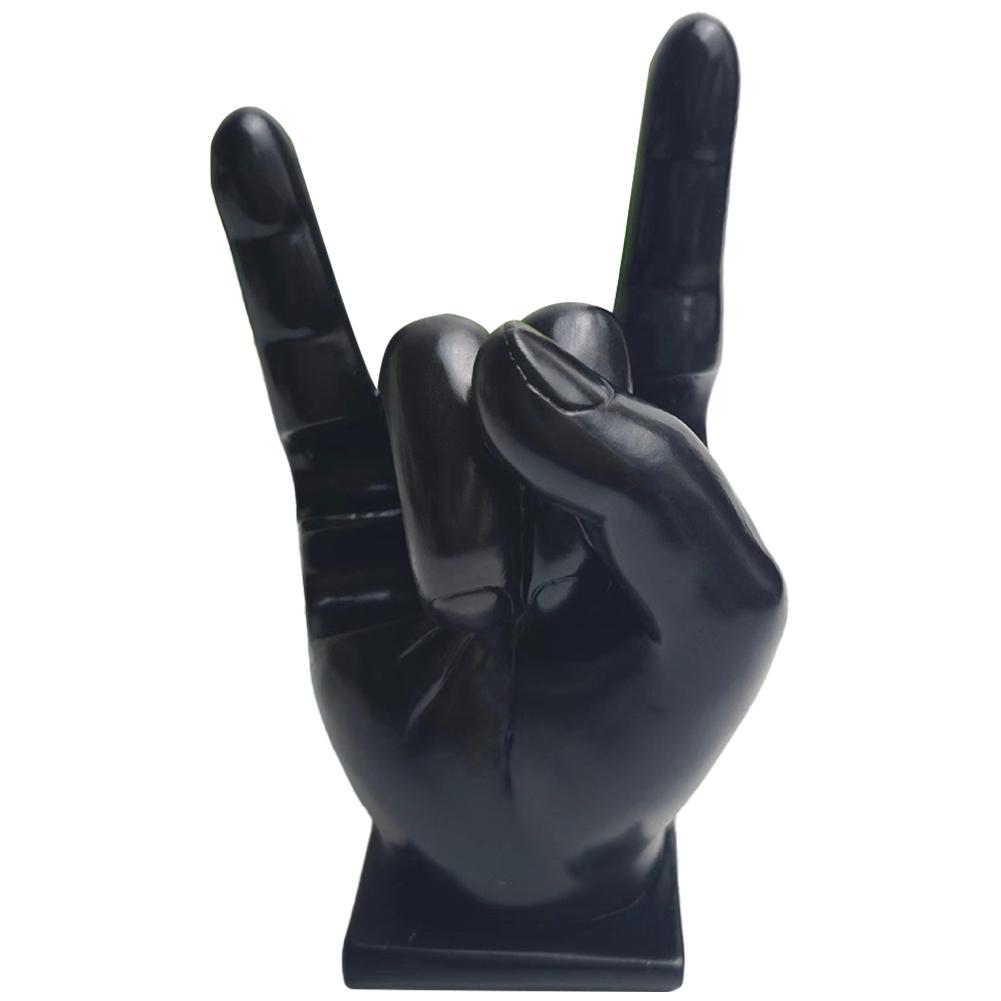 Creative Rock Hand Drum Stick Stand Drumstick Display Stand Rack Resin  Drumstick Holder Home Decoration Funny Gift for Drummer