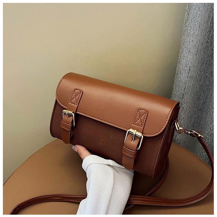 Stylish Brown Crossbody Bag For Women With Vintage Charm And Everyday Practicality