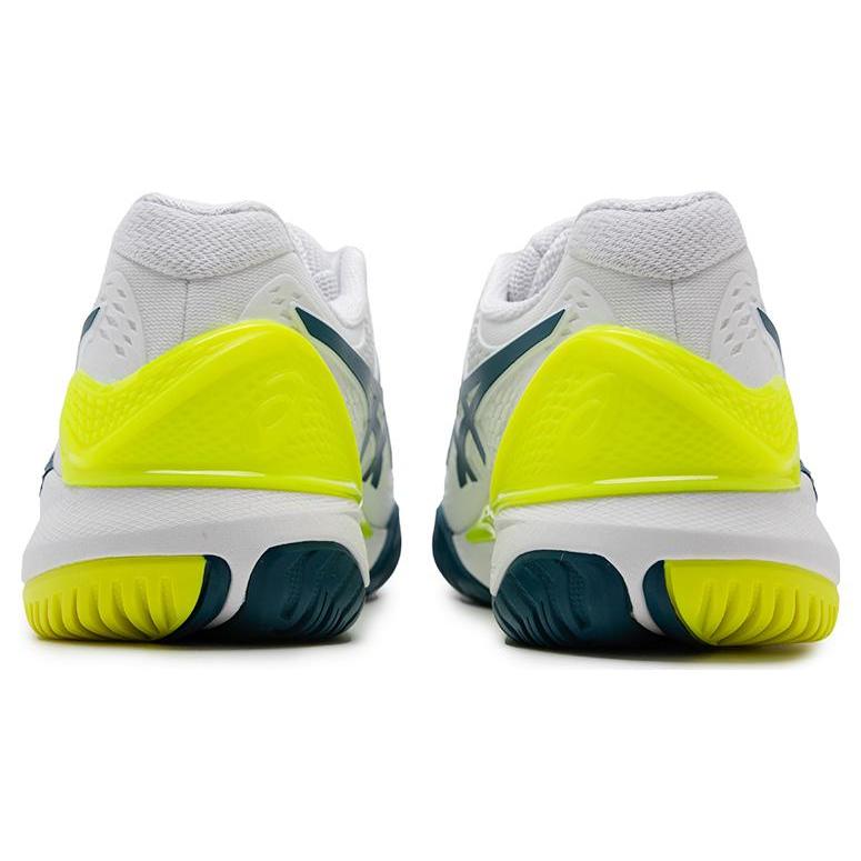 Asics Гель Resolution 9 Белый Спокойный Бирюзовый 1041A330-101