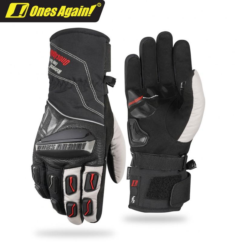 OnesAgain Motorcycle Riding Gloves Men Women Warm Windproof Anti-Slip Full Finger Protective Gear MG01
