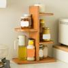 Space Saving Spice Storage Rack Anti-drop Seasoning Bottle Holder Cosmetic Storage Tray  Kitchen