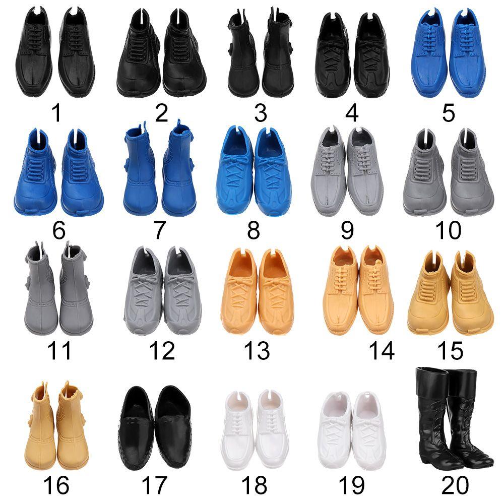 1/6 Male Dolls Fashion Original Kids DIY Dressing Prince Males Boots Sandals Doll Shoes