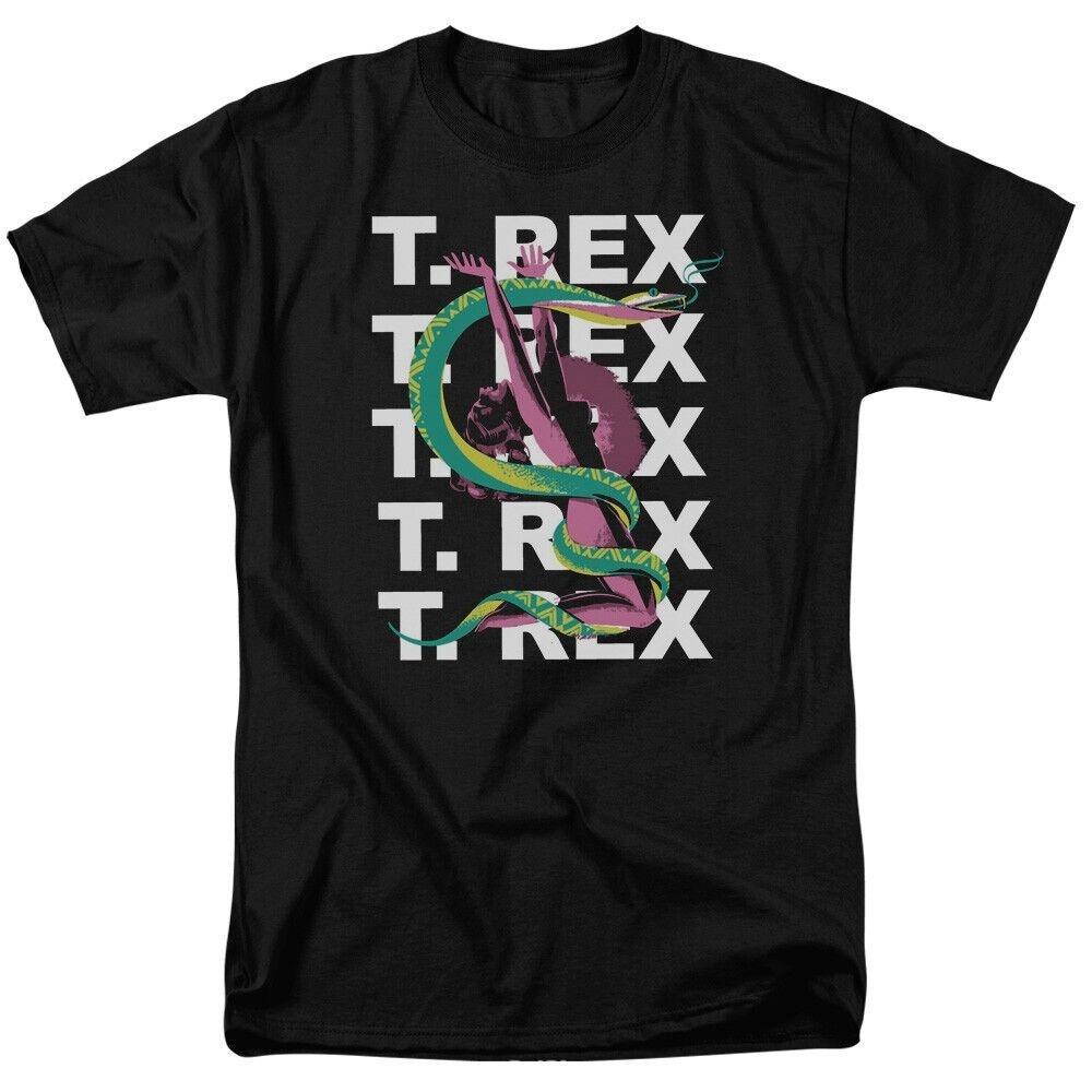 Футболка унисекс в стиле психоделического фолка T Rex Snake Rock N Roll