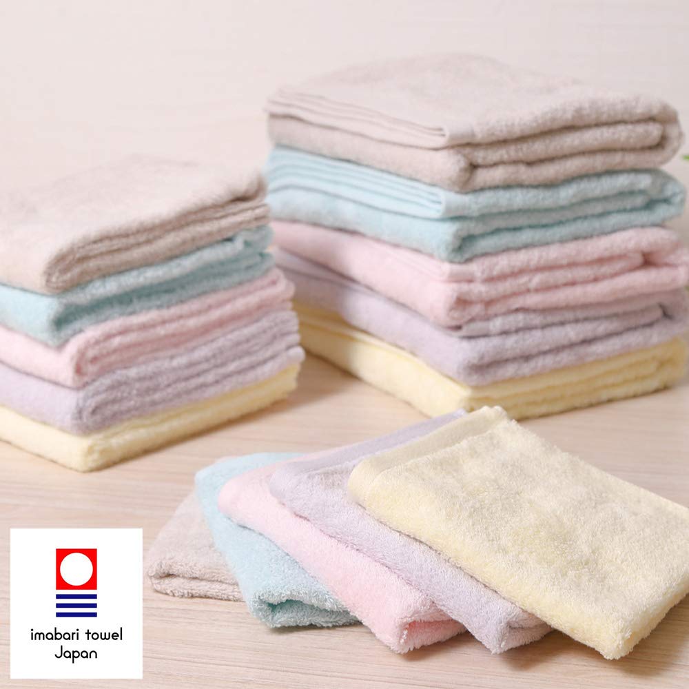 Imaa Imabari Сертифицированное Ручное Изготовление Ассорти Полотенца, Набор из 5 Штук, Hotaka, Тонкое, Быстросохнущее, Впитывающее, Япония,