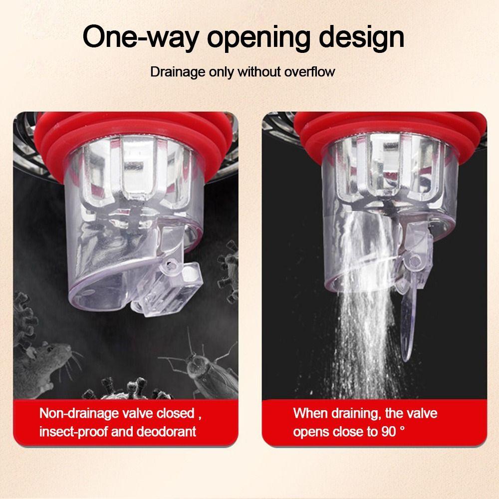 Removable Floor Drain Core Anti Odor Basin Drain Filter Kitchen Bathroom Accessories