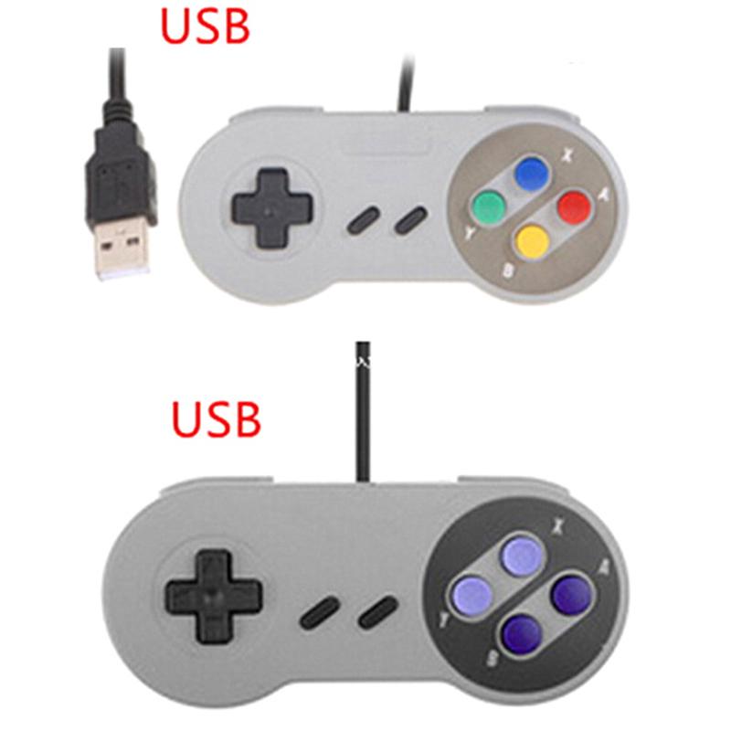 USB Ретро Супер Контроллер Для SF SNES ПК Windows Mac Игровые Аксессуары