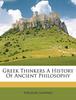 Книга Greek Thinkers A History Of Ancient Philosophy by Theodor Gomperz - Paperback