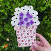 Yousheng 1/2/3Pcs Wooden Flower Arrangement Board DIY Handmade Flower Holder Nature Floral Plant Arrangement Collection Display Board Decoration