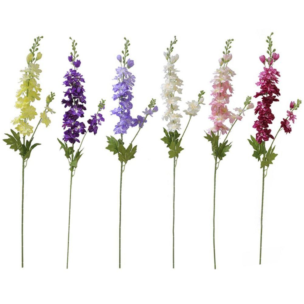 84 CM Length Silk Flowers Silk Material Fake Flower Branch Indoor Floral Vase Decoration