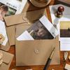 20pcs Retro Kraft Paper Envelopes European Style Simple Archive Bag  Mailers Set