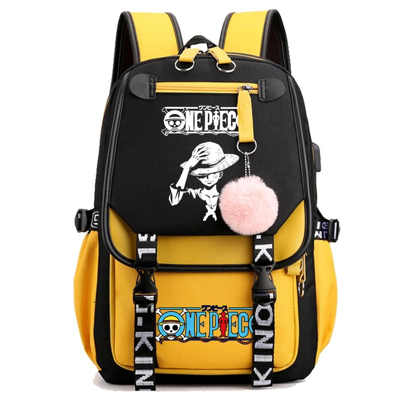 Аниме цельный рюкзак для женщин холщовая сумка для ноутбука школьная сумка для девочек-подростков школьная сумка женская дорожная сумка Mochila