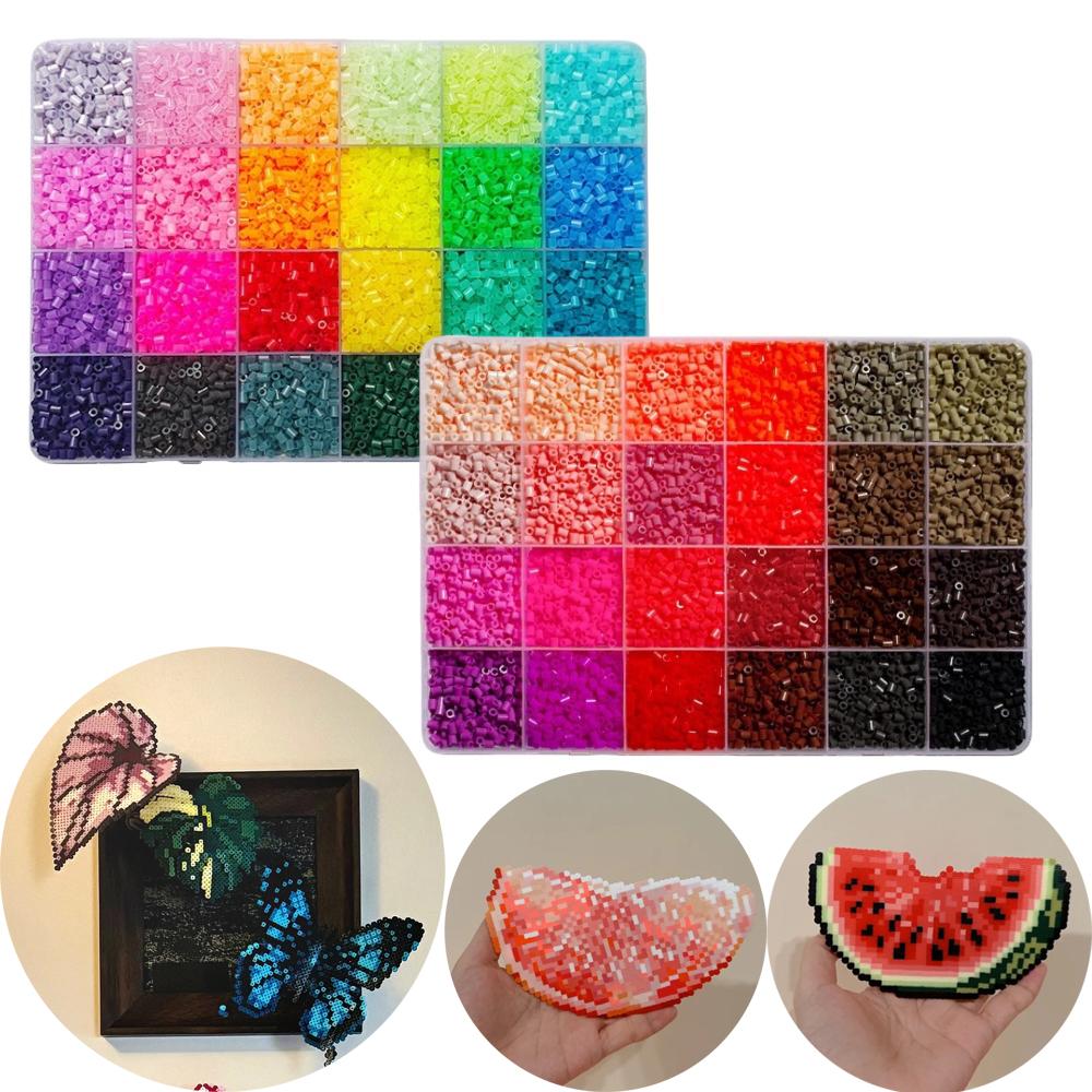 2,6 мм Железные бусины Perler Beads Hama Beads DIY Высококачественный Ручной работы Подарок Плавкие бусины 8400 шт./Набор