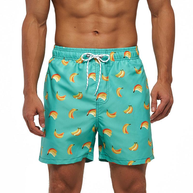 Summer Fruit Series Pattern Shorts - 3D Digital Printing Shorts - Casual Sports Beach Shorts