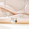 Geometric Choker Necklaces Amber Color Clavicle Chain New Collarbone Necklace  Jewelry