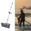 Sand Rake Beach Sifter, Sifting, Easy Cleanup ,Convenient, Premium Long Handle Carbon Steel