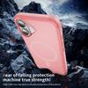 For iPhone 17 Case PC+TPU Skin Touch Anti-drop Phone Cover Compatible with MagSafe