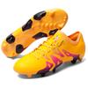 Adidas X 15.2 Мода FG (Резиновый длинный стержень) Нескользящие Прочные Футбольные Бутсы Мужские Футбольные Бутсы Желтые S74672