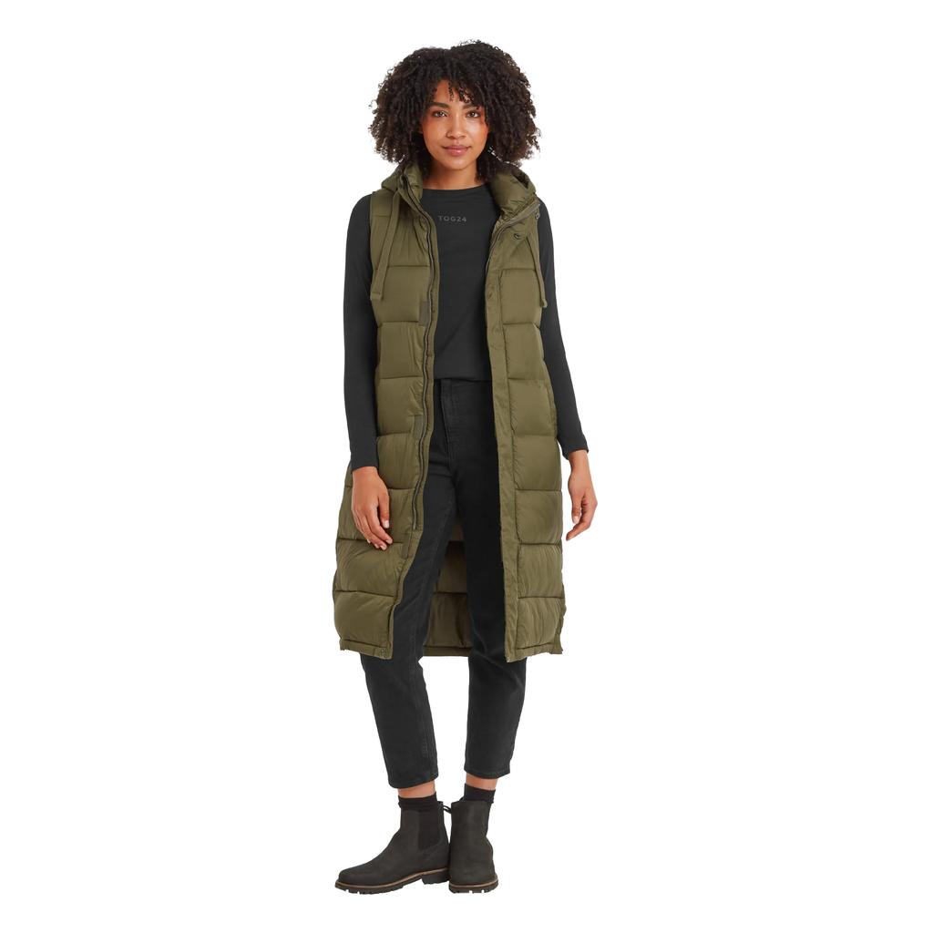 TOG24 Женский/дамский новый утепленный длинный жилет