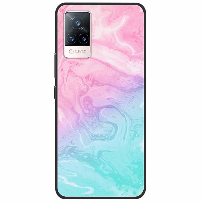 Мягкий силиконовый чехол для телефона vivo V21 5G 4G V21E V2027 Y11S Y12S V20 V2025 V 21E TPU Coque Чехол для Vivo V 21e 21 Защитный