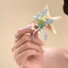 Sweet Starfish Hair Clip Korean Style Women Side Clip Simple Orchid Flower Hairpin  Daily