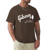 Gibson Les Paul Guitar Music Rock T Shirt Harajuku Short Sleeve T-shirt Cotton Graphics Tshirt Tops