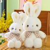 New Smoked Rabbit Plush Toy Soothing Cute Doll Doll Birthday Gift Bunny Gift