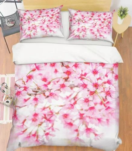 Comforter Peach Blossom Bed Decoration First Choice Gift Suitable For Children Kids And Adults Comfortable And Breathable