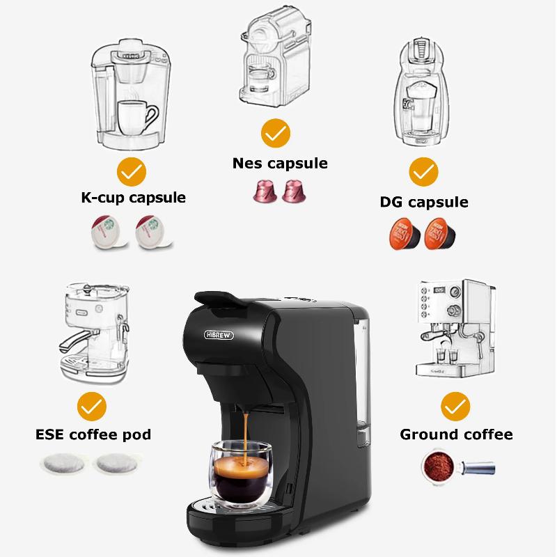 Capsule Coffee Machine Household Small Lightweight Coffee Machine Fully Automatic Mini Multi-function Coffee Machine