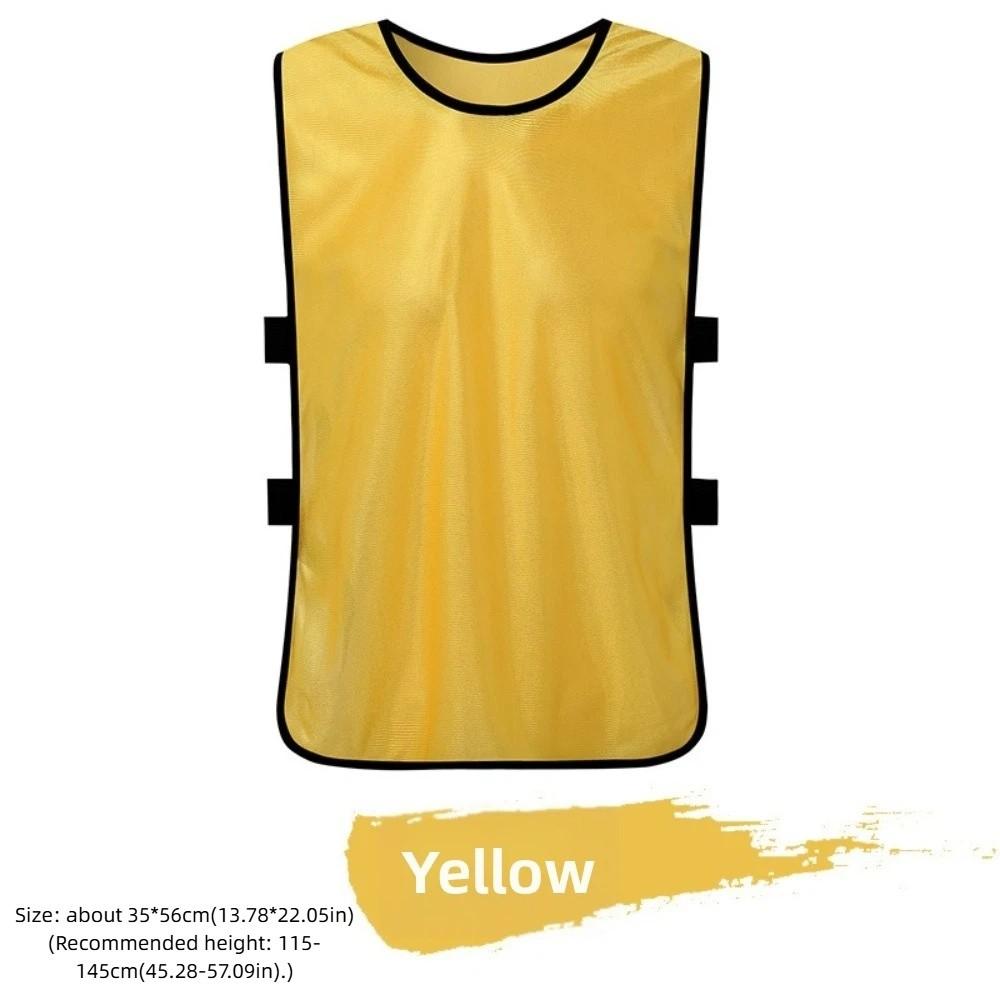 Sweat Uptake Football Bib Vest Quick Drying Team Sports Jersey Kids Soccer Vest Training Games