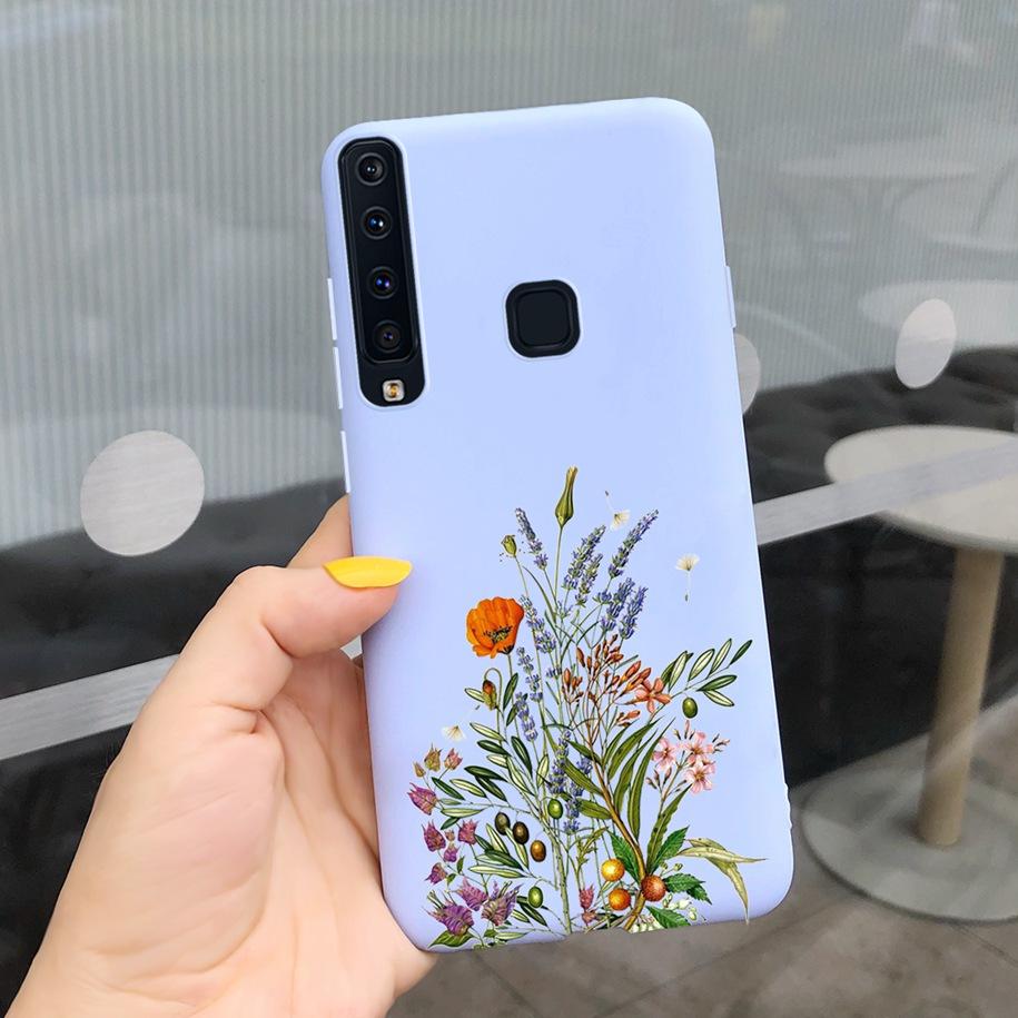 Чехол для Samsung Galaxy A9 2018 A9s Модный чехол для телефона с леопардовым цветочным принтом для Samsung A9 2018 SM-A920F/DS Мягкий силикон Funda Coque
