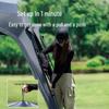 Black Dog Automatic Pentagon Dome Camping Canopy