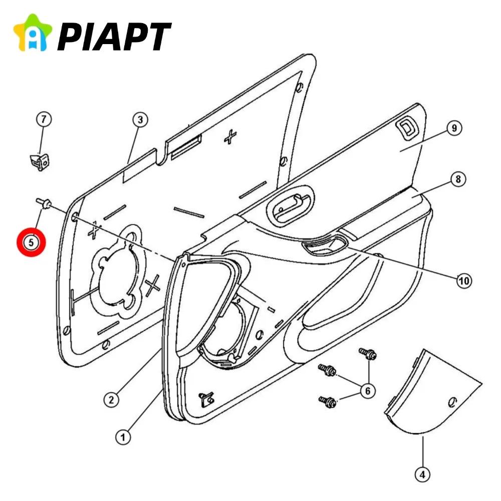 20PCS OE# 6504014 Door Trim Clips for Jeep Cherokee & Grand Cherokee