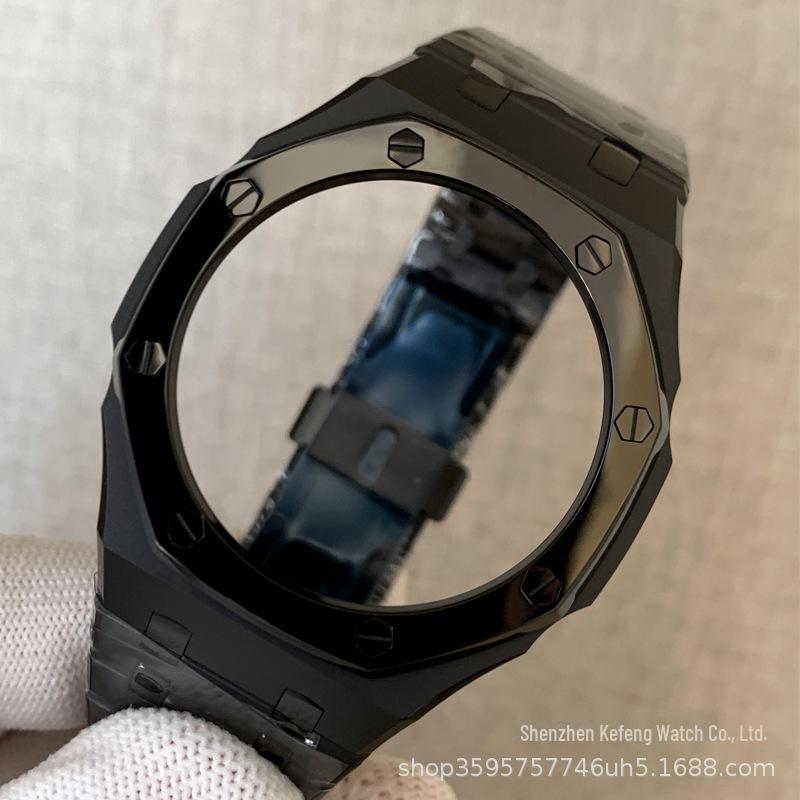 316L Stainless Steel Case Mod Kit for GA2100 4th/5th Gen Farmhouse Oak Sand-Type