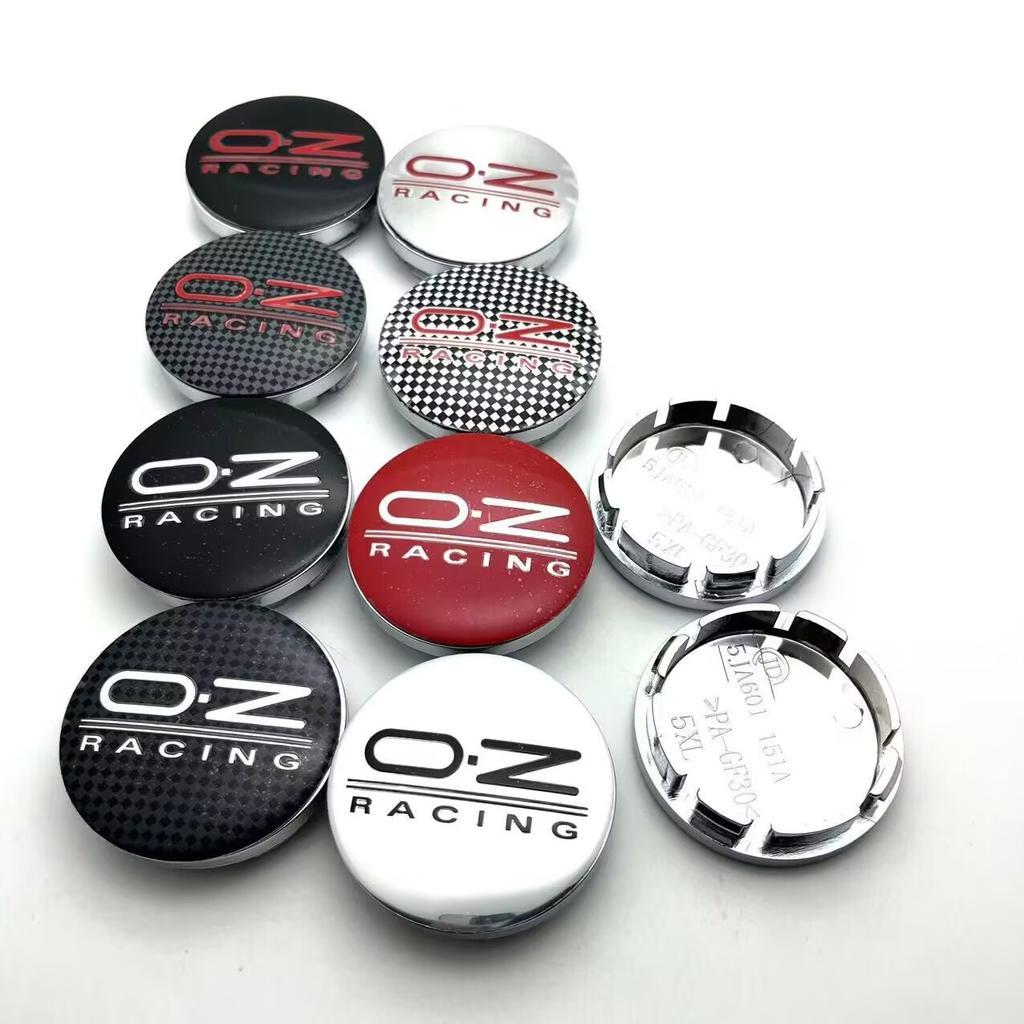 ABAK1 4pcs 56mm OZ Racing O.Z Car Wheel Center Hub Rim Cap Styling Hubcap Cover Emblem Badge Car Accessories