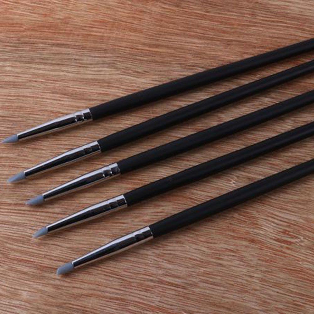 Мягкие силиконовые профессиональные фарфоровые инструменты для ухода за зубами, щетки-ручки из смолы для придания формы зубам