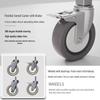 LIJIA KITCHENWARE LJ Three-Layer Stainless Steel Service Cart