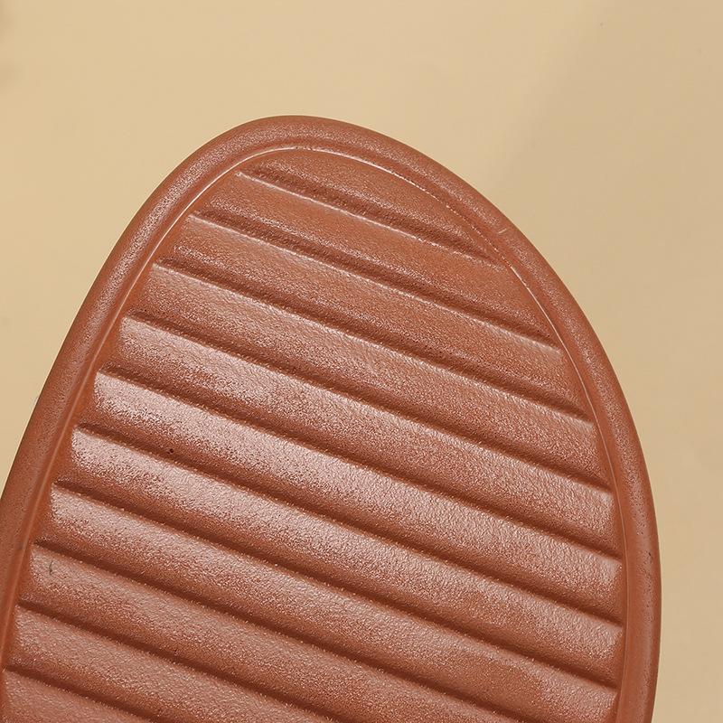 2024 повседневные большие сандалии с клипсовым носком, женские пляжные сандалии на танкетке с плоской подошвой, женские